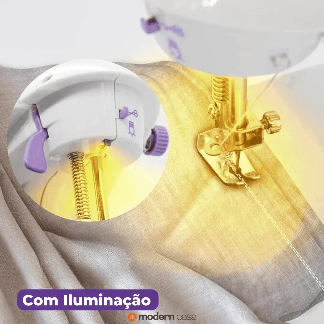 Mini Máquina Costura Portátil Elétrica - Modern Casa