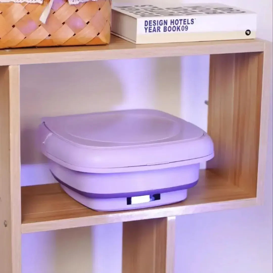 Mini Máquina de Lavar Roupa Dobrável TurboClean 9 Litros - Modern Casa
