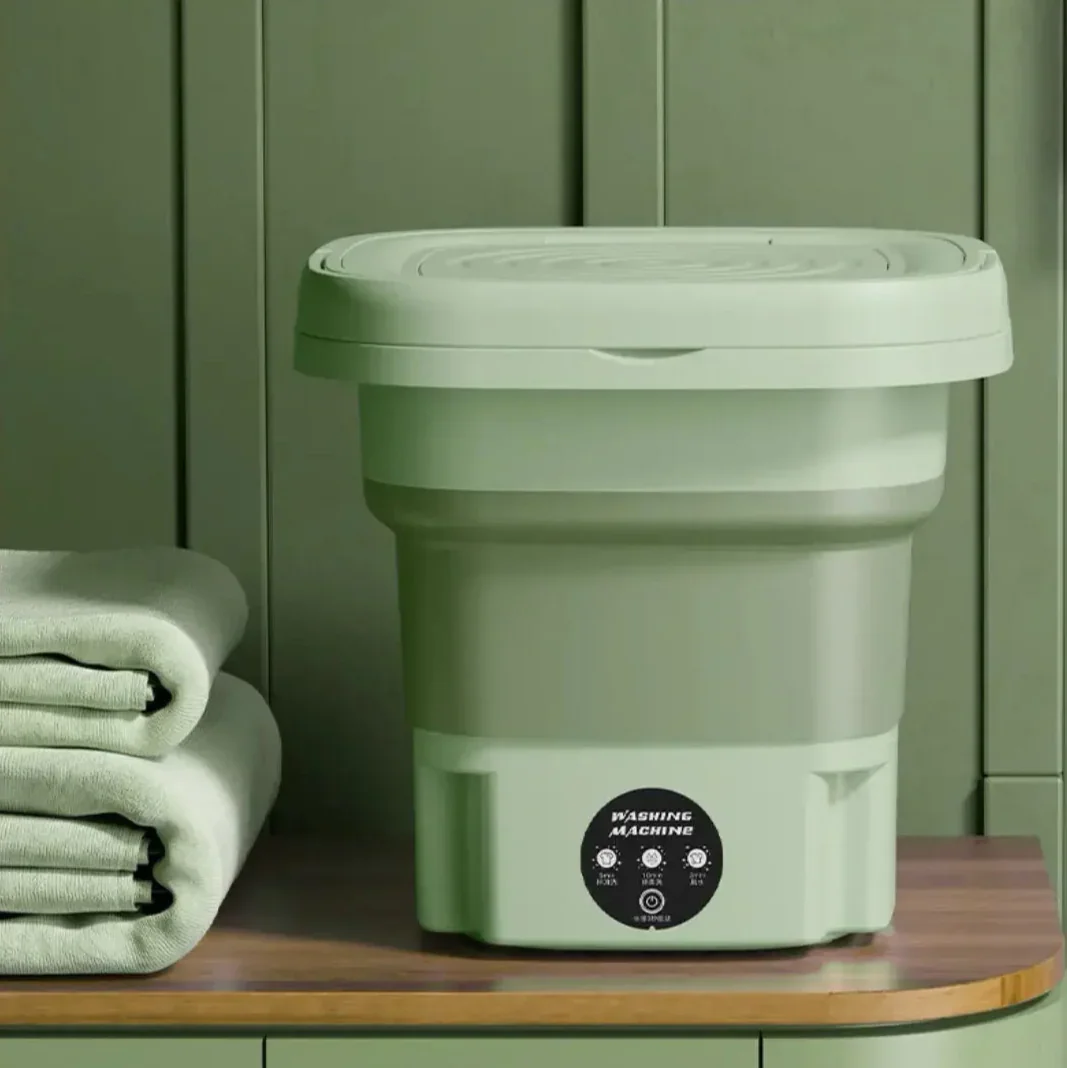 Mini Máquina de Lavar Roupa Dobrável TurboClean 9 Litros - Modern Casa
