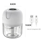 Mini Processador Alimentos Automático Sem Fio - Modern Casa