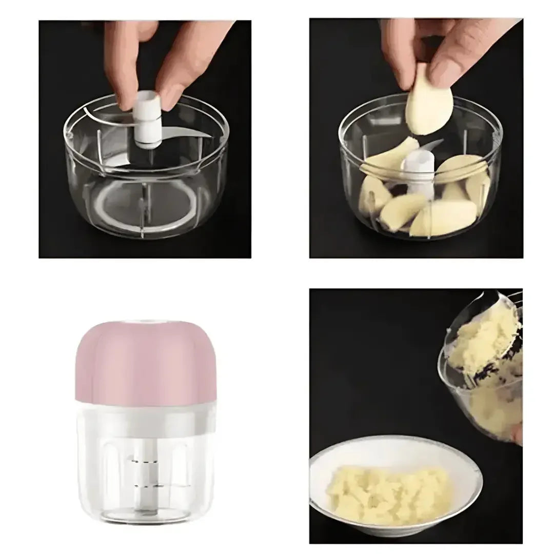 Mini Processador Alimentos Automático Sem Fio - Modern Casa