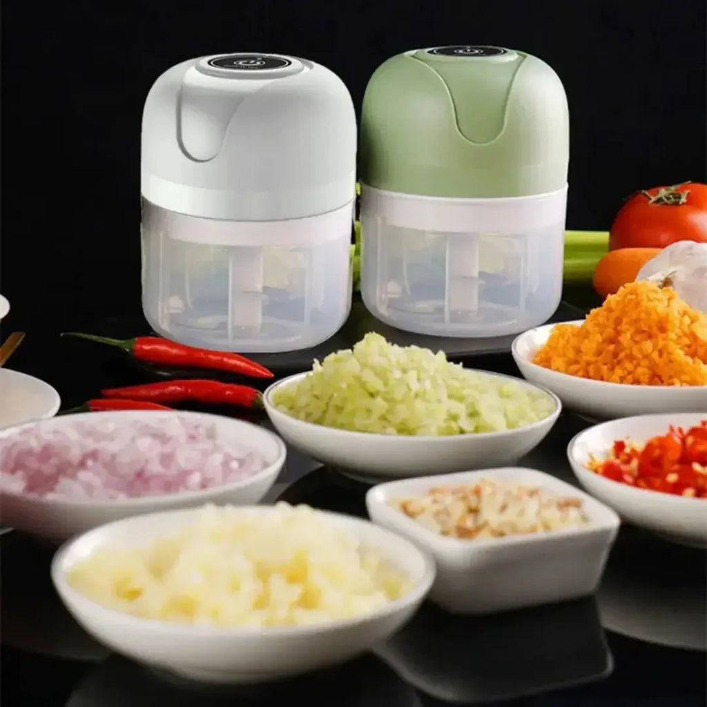 Mini Processador Alimentos Automático Sem Fio - Modern Casa