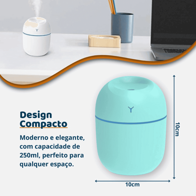 Mini Umidificador de Ar Portátil - Modern Casa