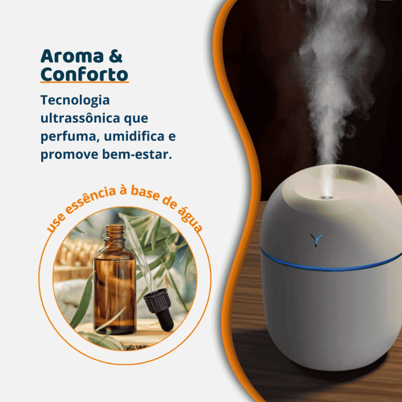 Mini Umidificador de Ar Portátil - Modern Casa