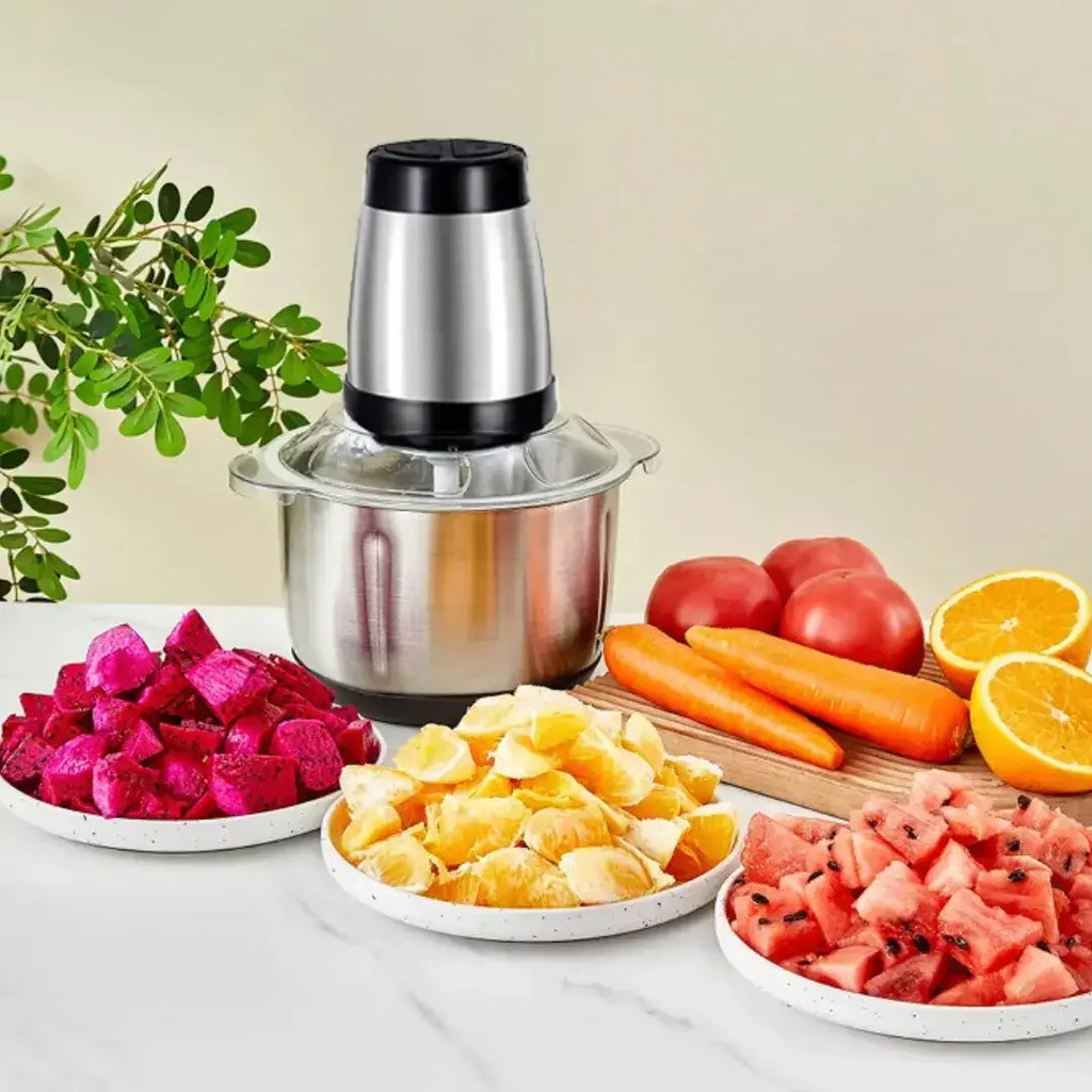 Moedor e Triturador Multifuncional em Aço Inox PowerChef 300 - Modern Casa