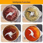 Moedor e Triturador Multifuncional em Aço Inox PowerChef 300 - Modern Casa