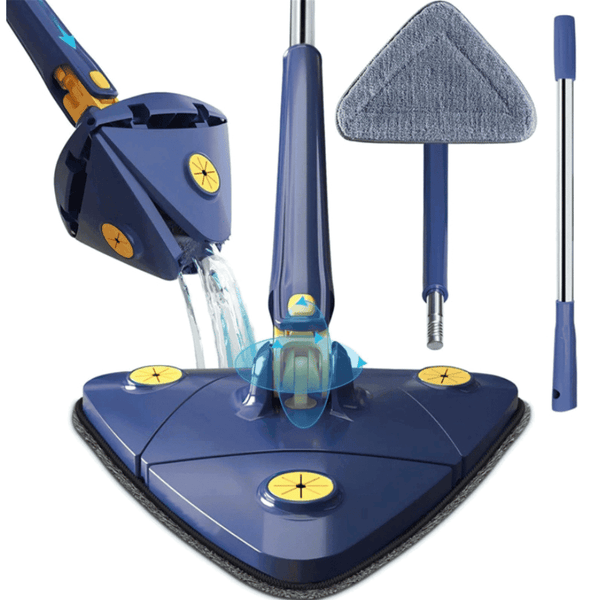 Mop de Limpeza Triangular 360° + Refil - Modern Casa