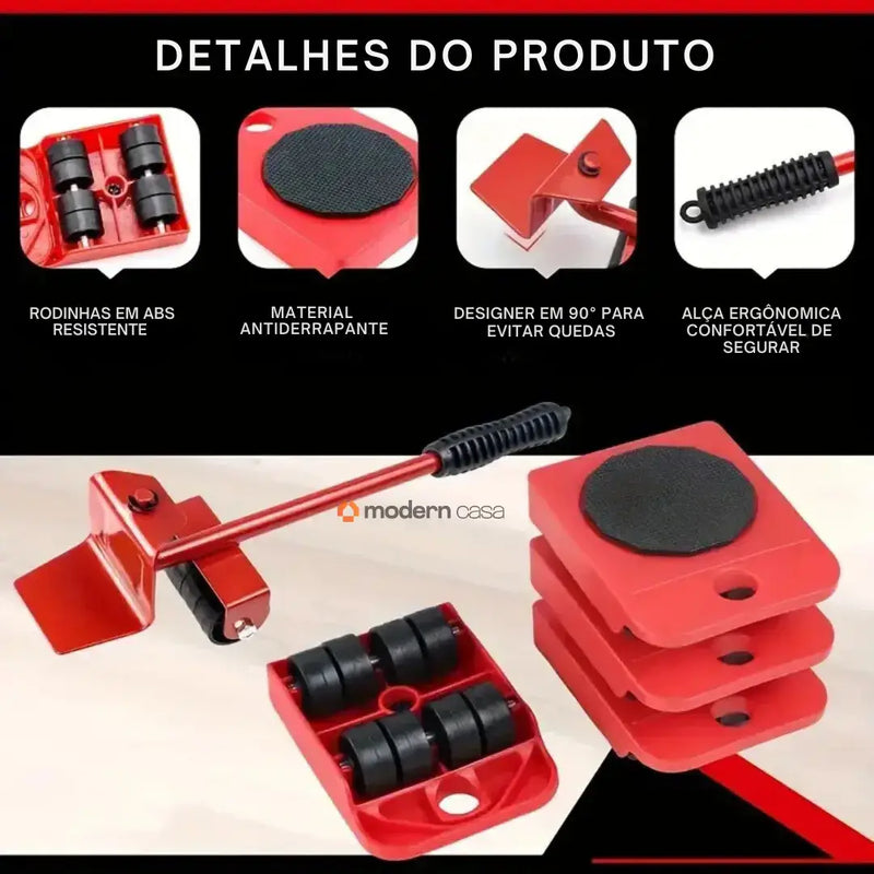 Movedor e Levantador para Móveis 