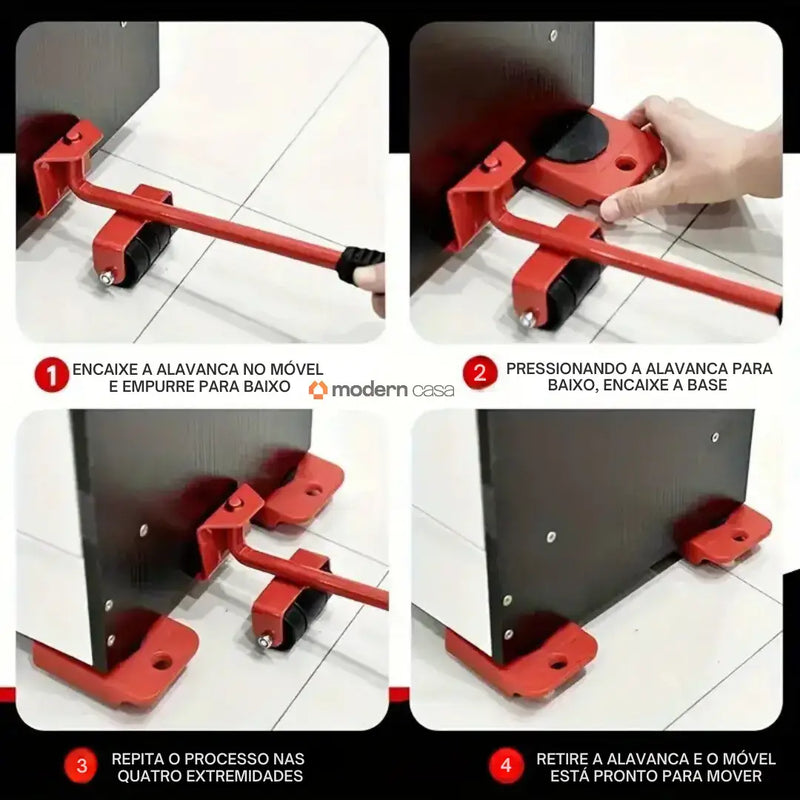 Movedor e Levantador para Móveis 