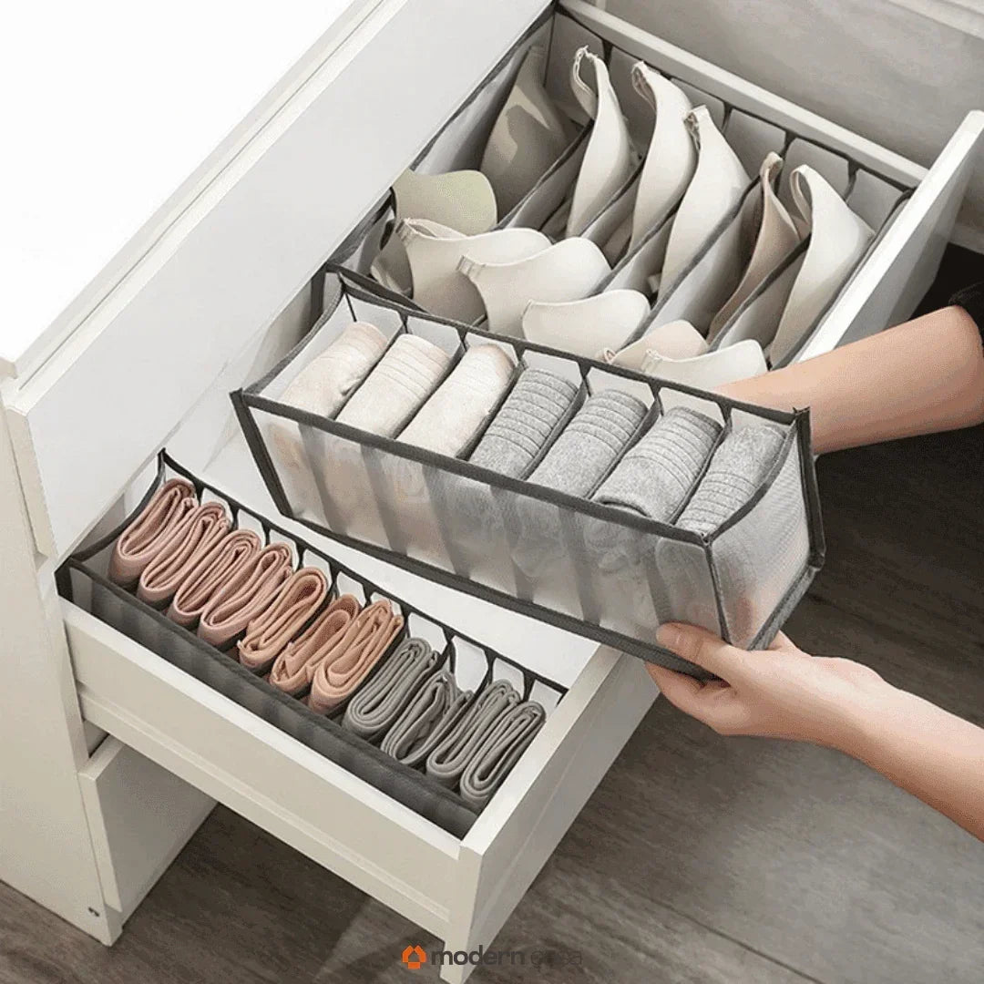 Organizador Tipo Colmeia para Roupas Íntimas Kit 3 Peças - Modern Casa