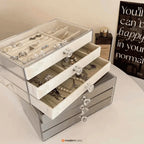 Organizador de Jóias Acrílico 3 Camadas - Modern Casa