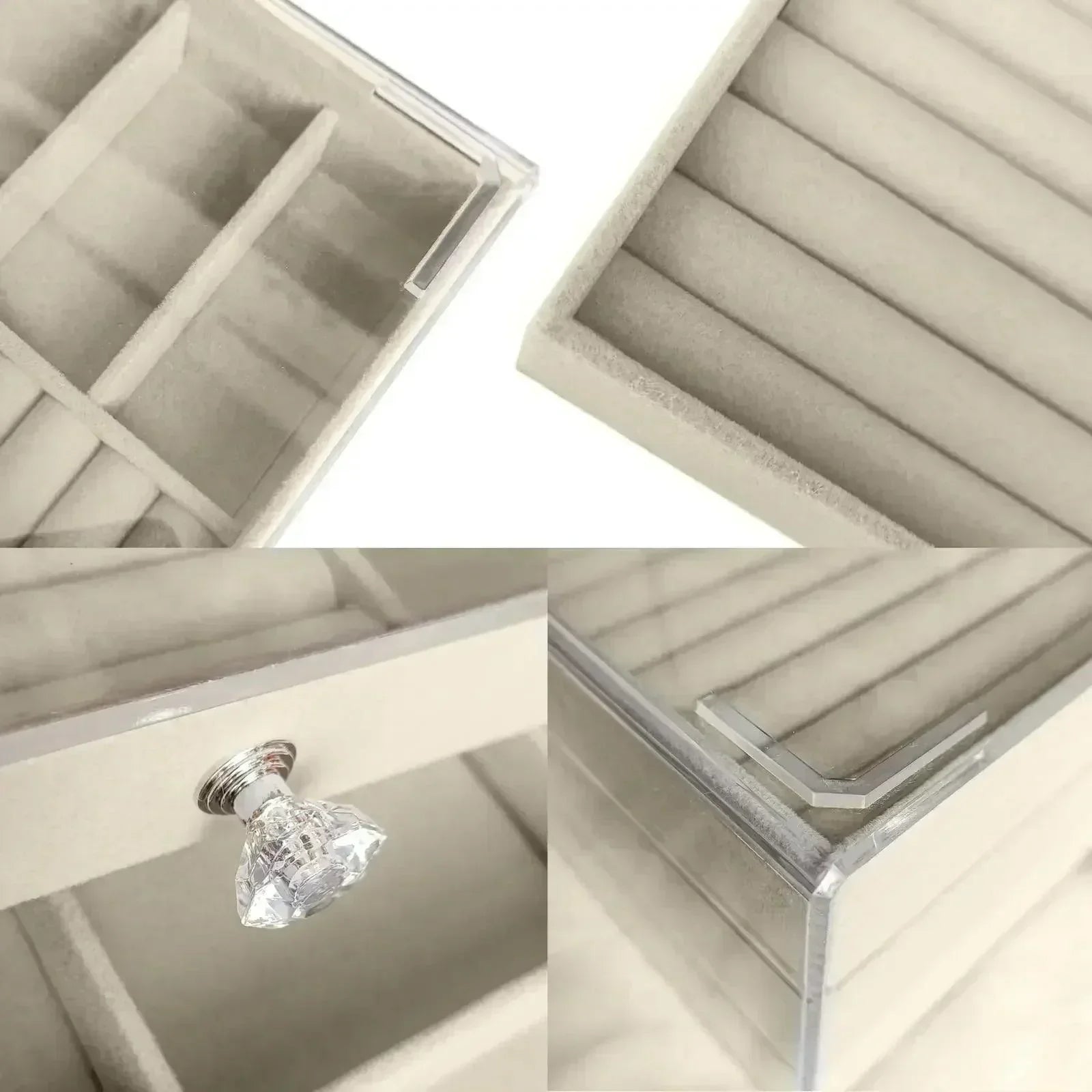 Organizador de Jóias Acrílico 3 Camadas - Modern Casa