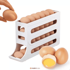 Organizador Porta-Ovos com Rolagem Automática - Modern Casa