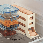 Organizador Porta-Ovos com Rolagem Automática - Modern Casa