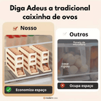 Organizador Porta-Ovos com Rolagem Automática - Modern Casa
