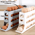 Organizador Porta-Ovos com Rolagem Automática - Modern Casa