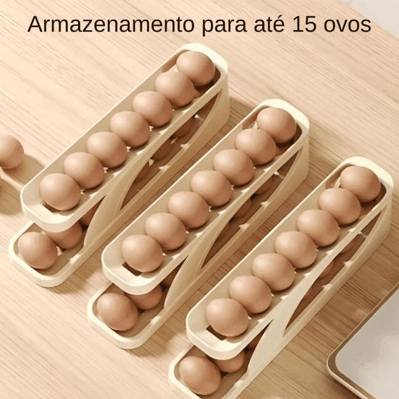 Porta Ovos de Rolagem Automática (COMPRE 2 LEVE 3) - Modern Casa