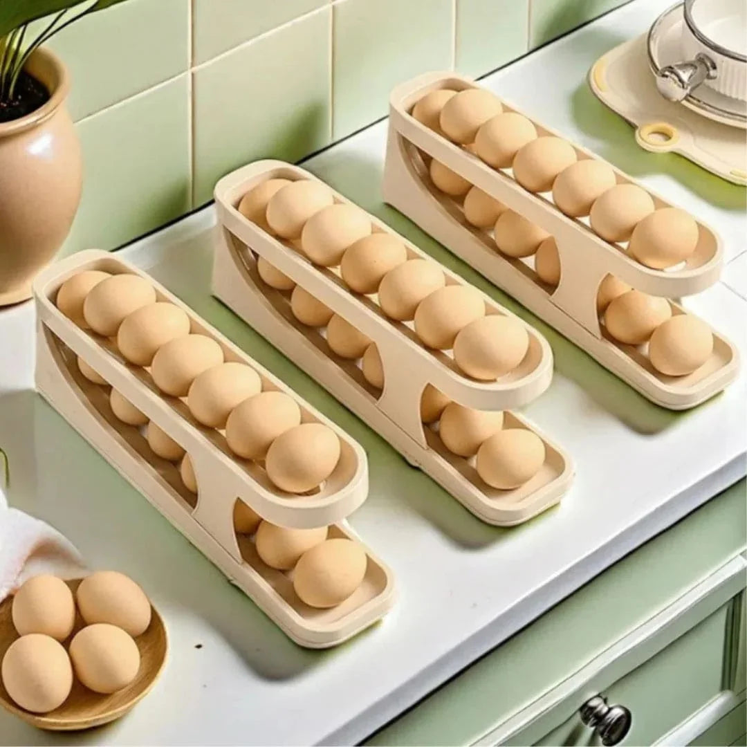 Porta Ovos de Rolagem Automática (COMPRE 2 LEVE 3) - Modern Casa