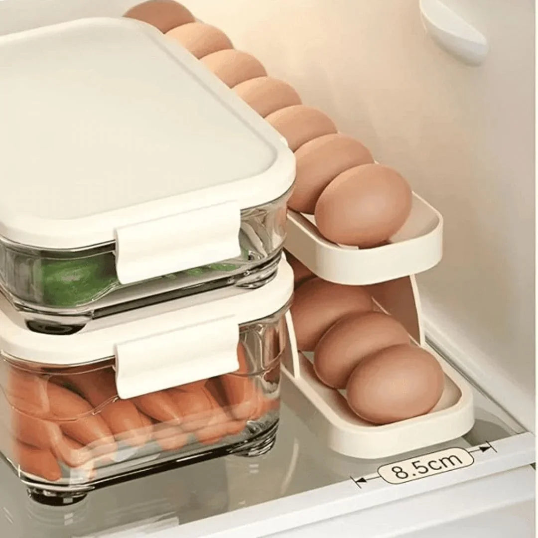 Porta Ovos de Rolagem Automática (COMPRE 2 LEVE 3) - Modern Casa