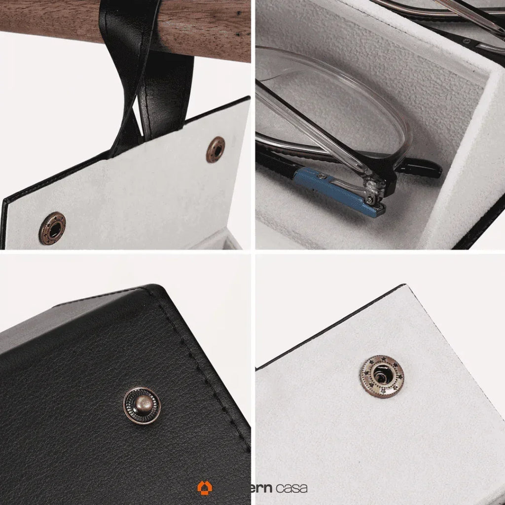 Porta Óculos Organizador Dobrável com Divisórias - Modern Casa