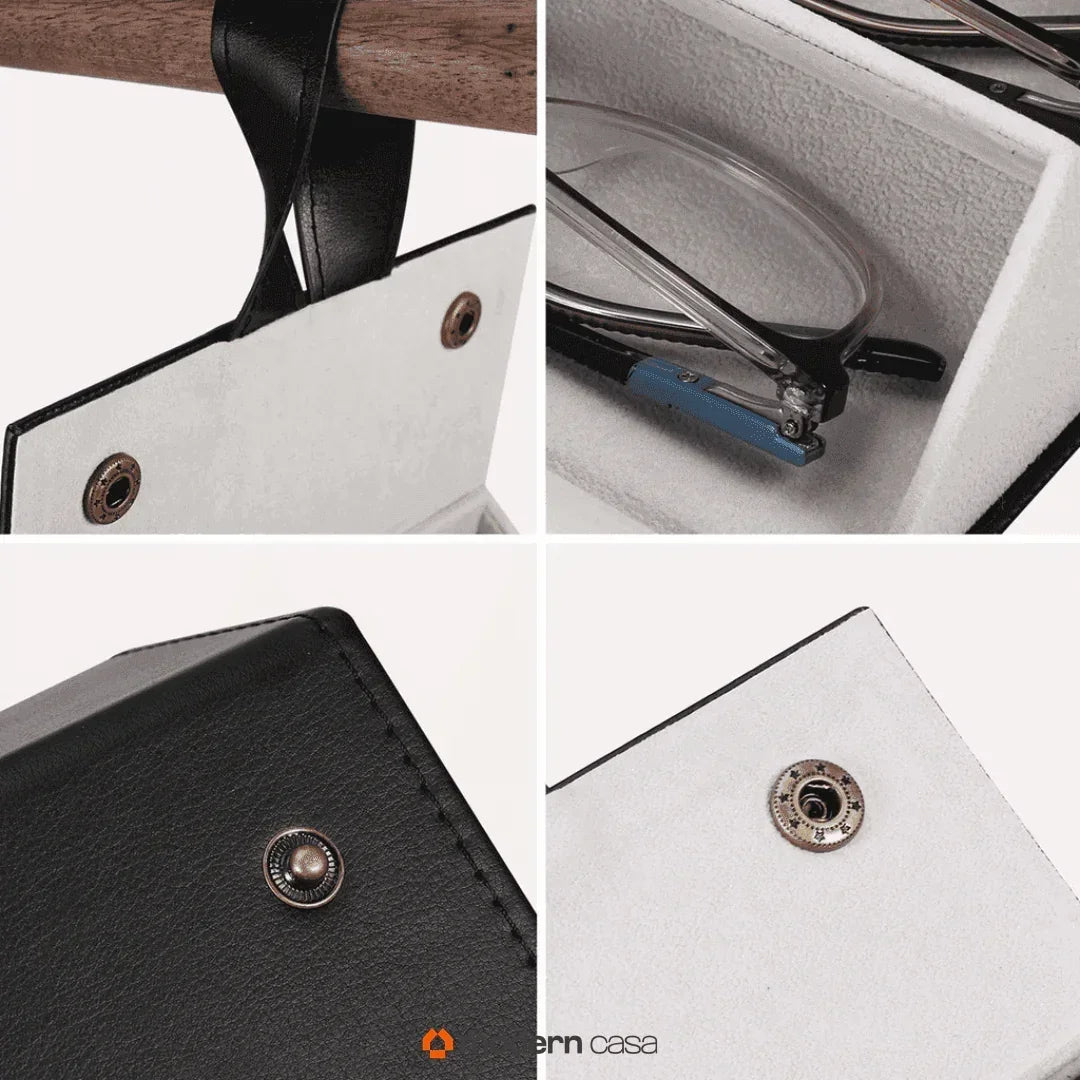 Porta Óculos Organizador Dobrável com Divisórias - Modern Casa