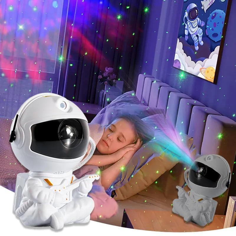 Projetor Astronauta de Galáxia Led - SpaceVision - Modern Casa