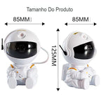 Projetor Astronauta de Galáxia Led - SpaceVision - Modern Casa