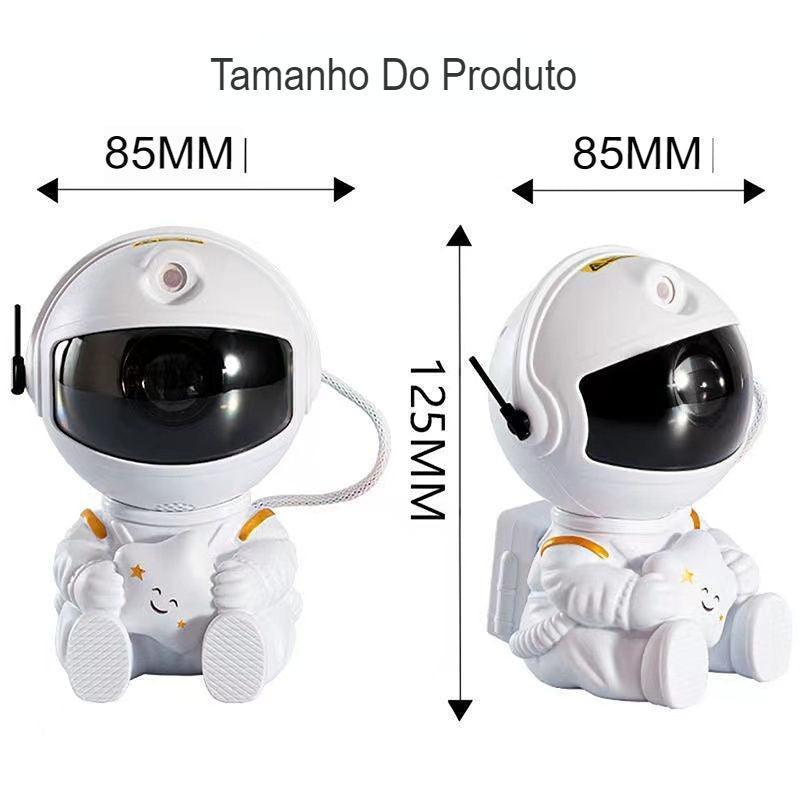 Projetor Astronauta de Galáxia Led - SpaceVision - Modern Casa