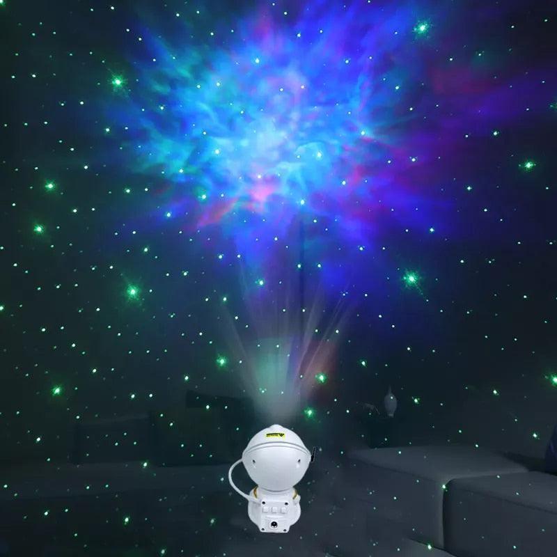 Projetor Astronauta de Galáxia Led - SpaceVision - Modern Casa