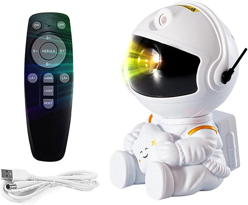 Projetor Astronauta de Galáxia Led - SpaceVision - Modern Casa