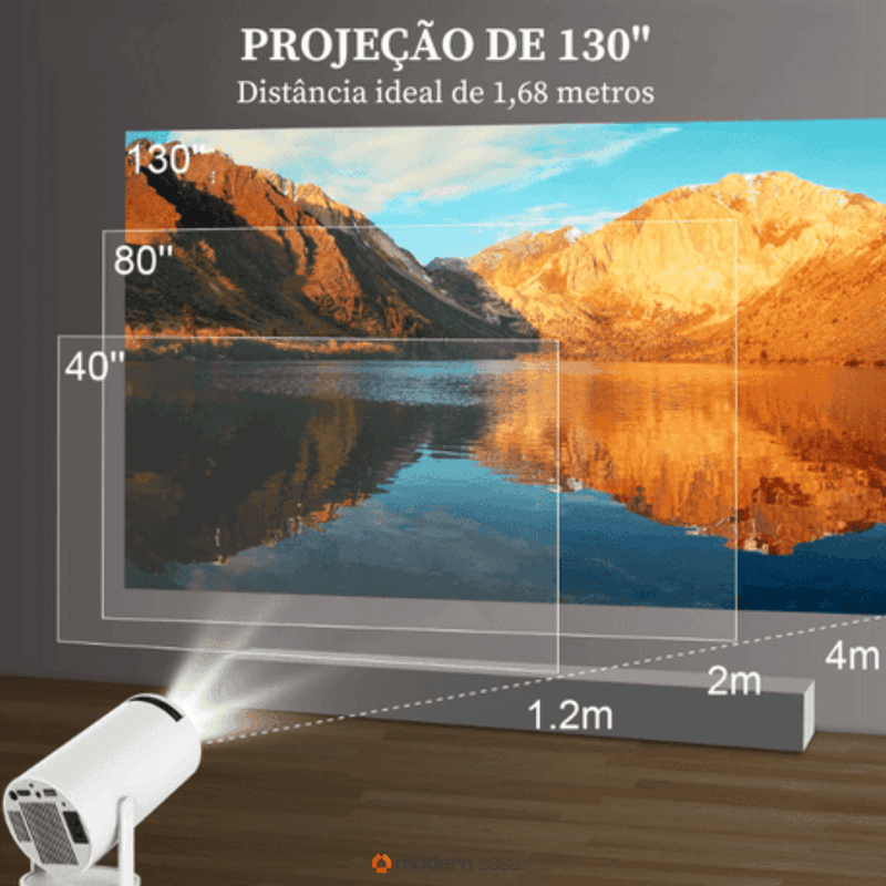 Projetor Magic PRO 4K Android 11