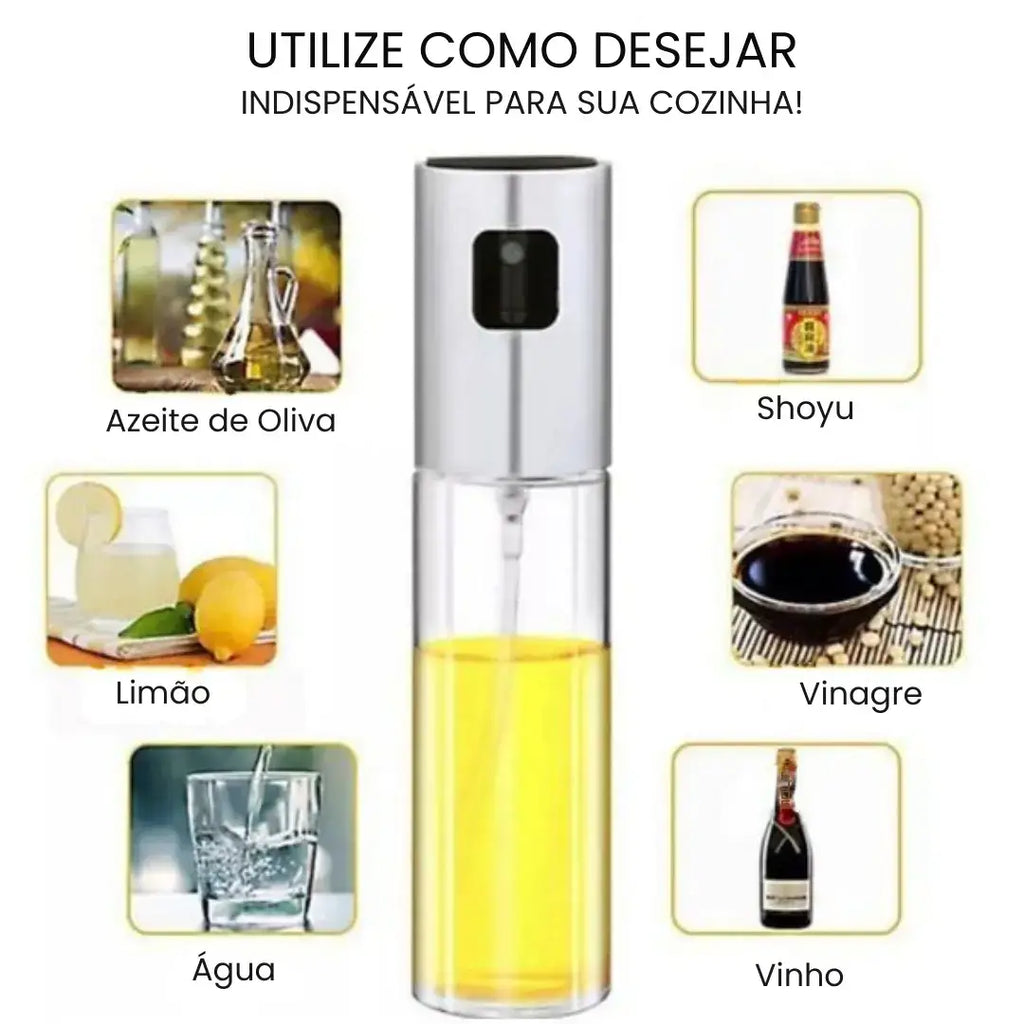 Pulverizador Spray para Óleo, Azeite e Temperos - Modern Casa