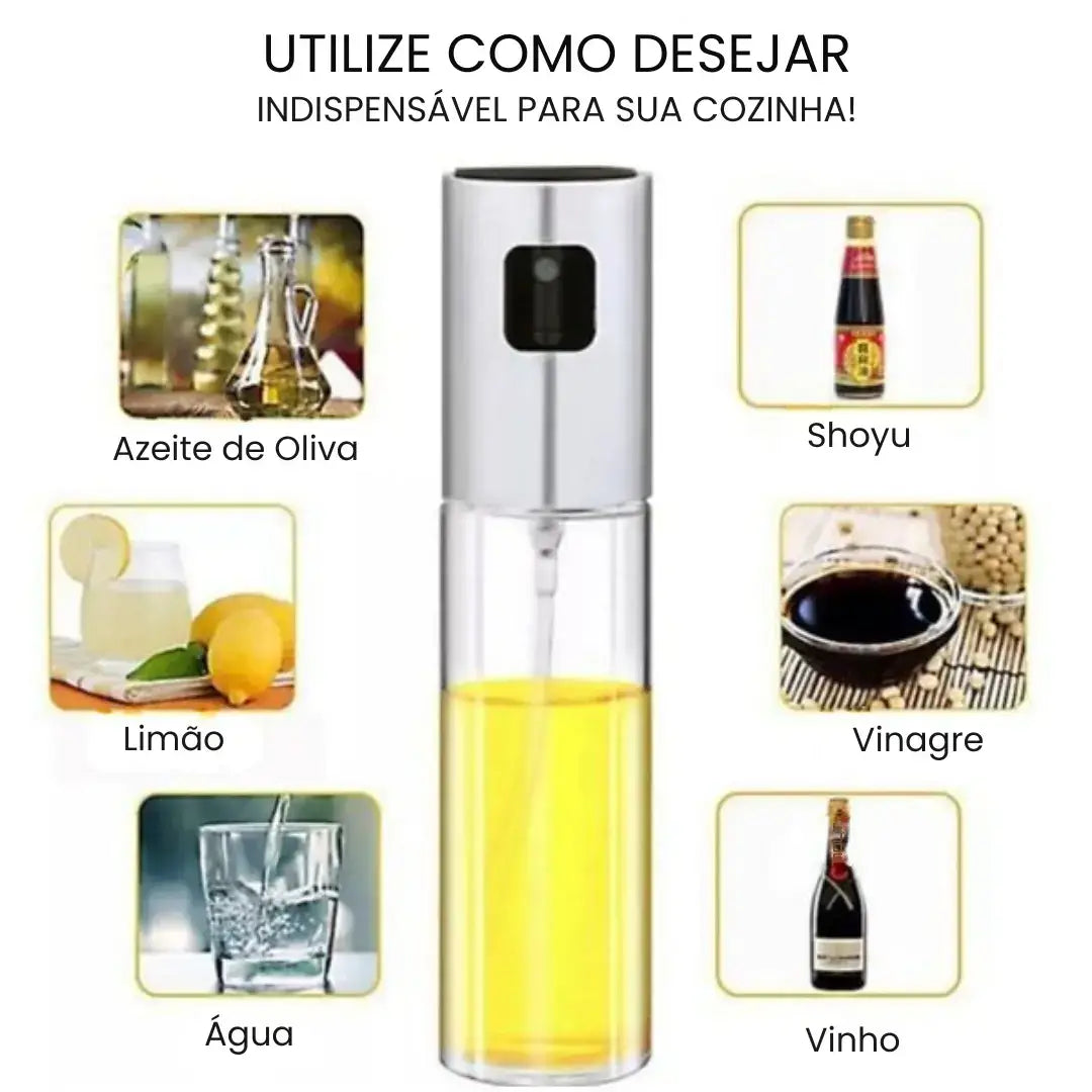 Pulverizador Spray para Óleo, Azeite e Temperos - Modern Casa