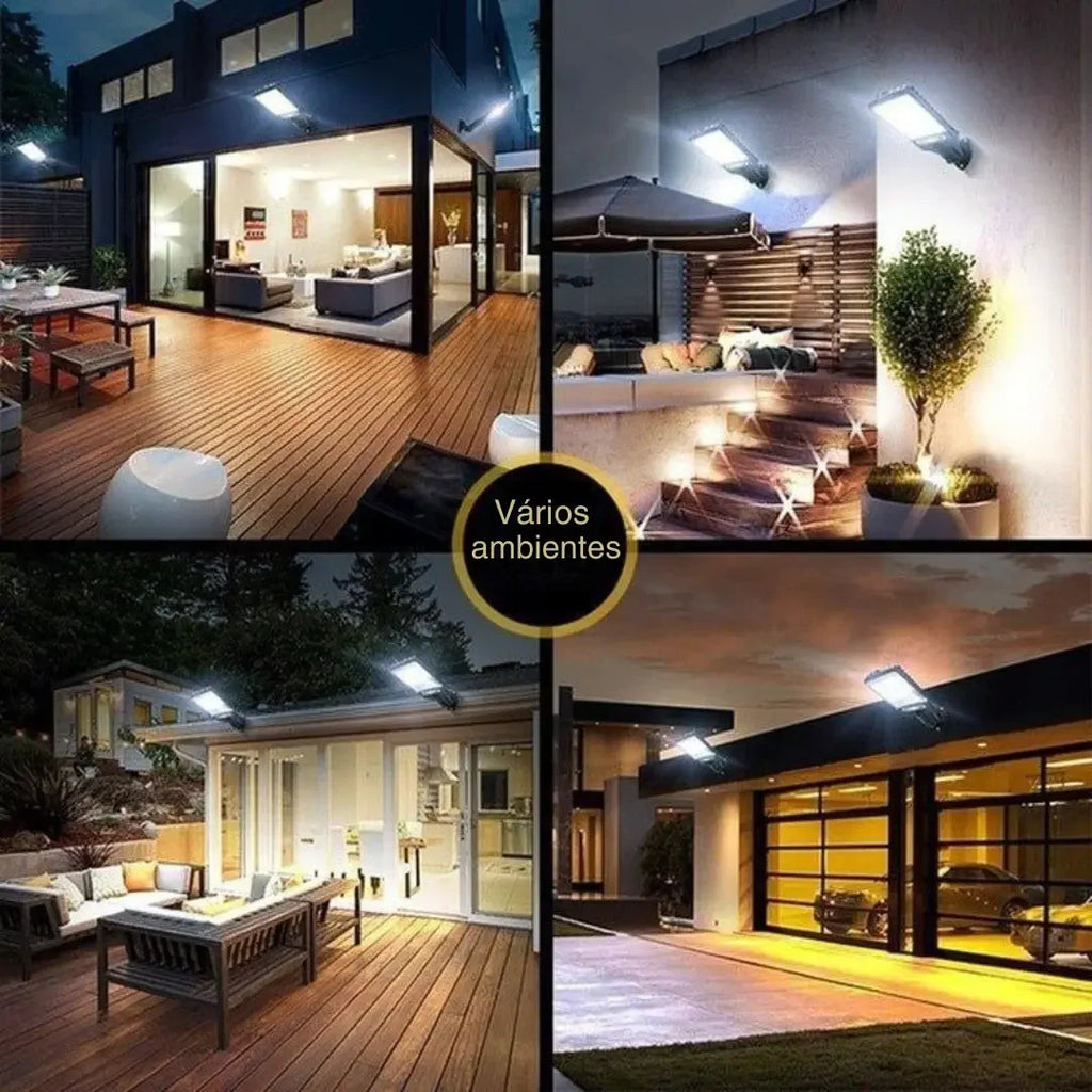 Refletor Solar LED Ultra Reflector com Sensor de Movimento