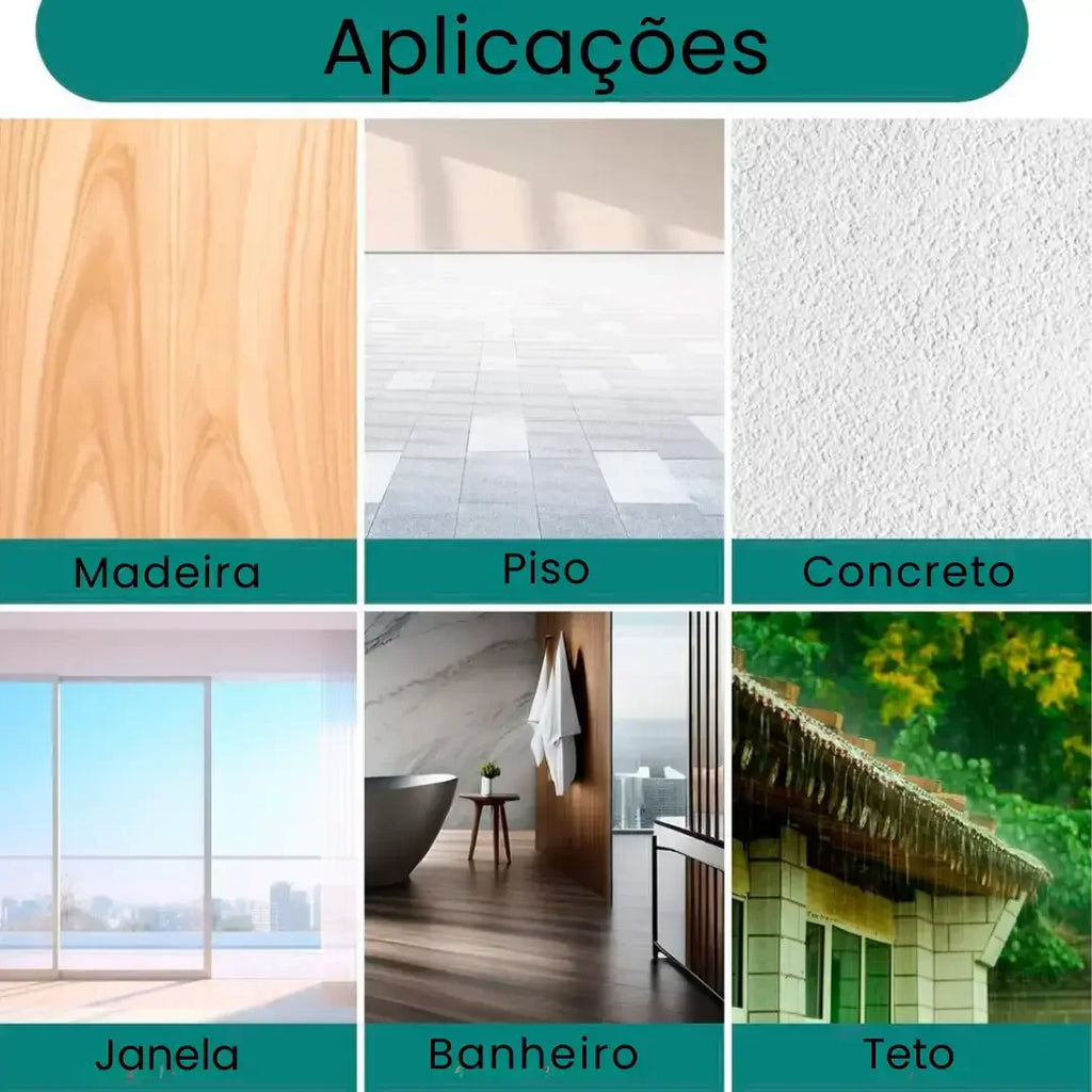 Selante impermeabilizante de Isolamento + BRINDE - Modern Casa