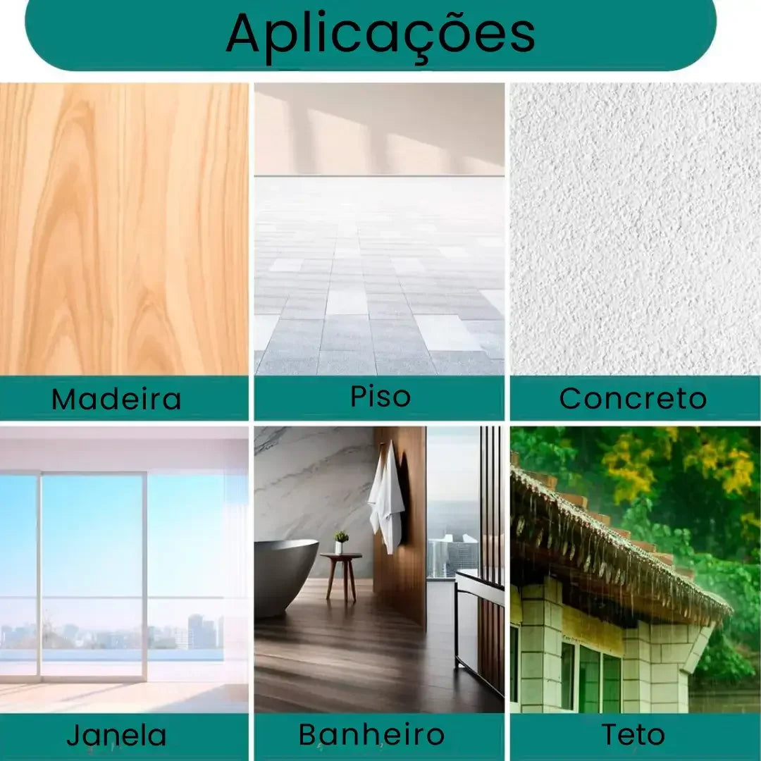 Selante impermeabilizante de Isolamento + BRINDE - Modern Casa