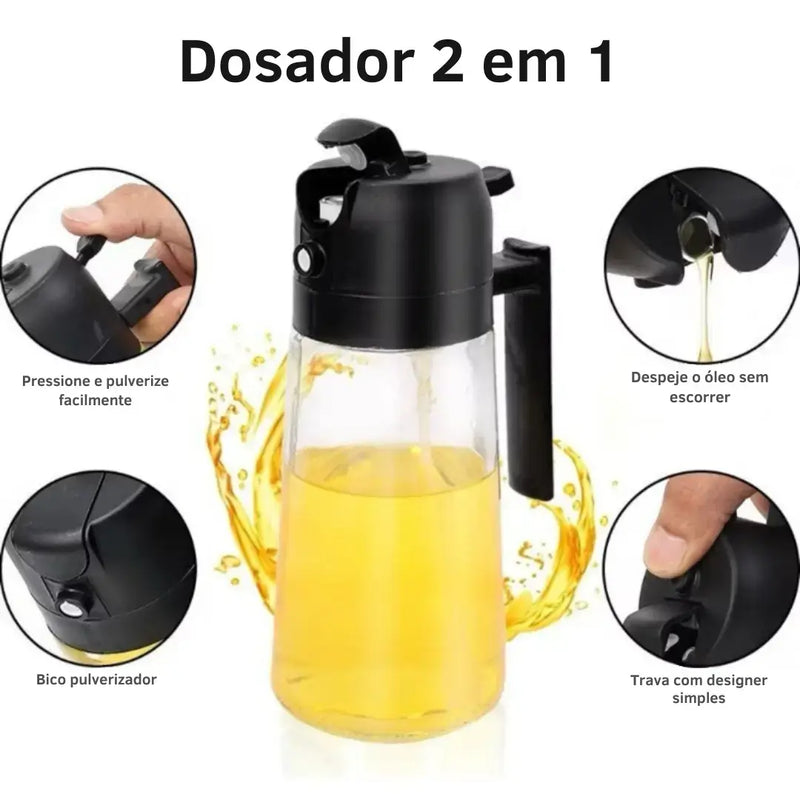 Spray Borrifador Dosador 2 em 1 