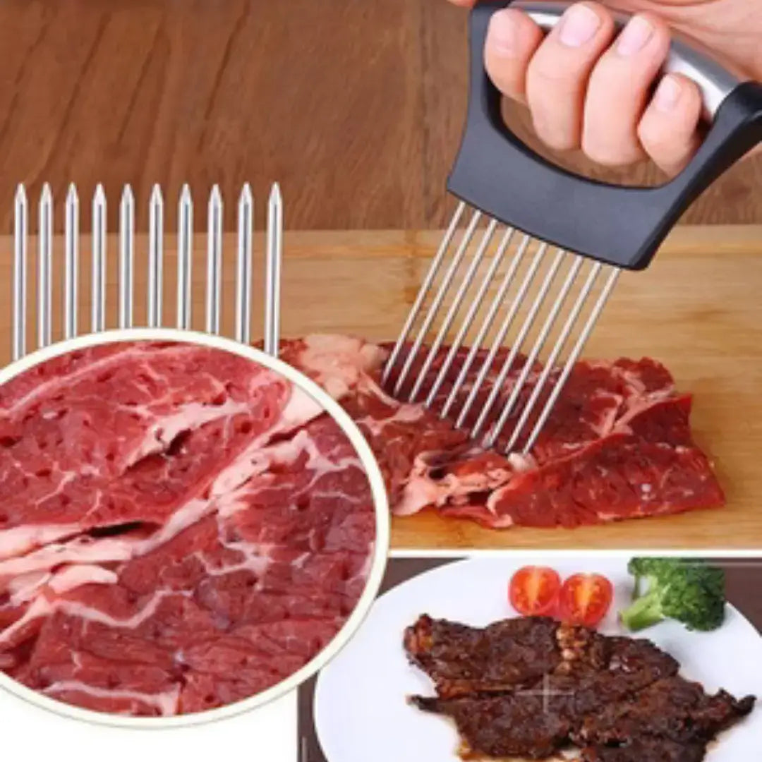 Suporte De Corte De Cebola Em Aço Inoxidável - Modern Casa