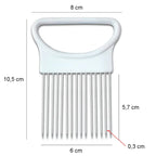 Suporte De Corte De Cebola Em Aço Inoxidável - Modern Casa