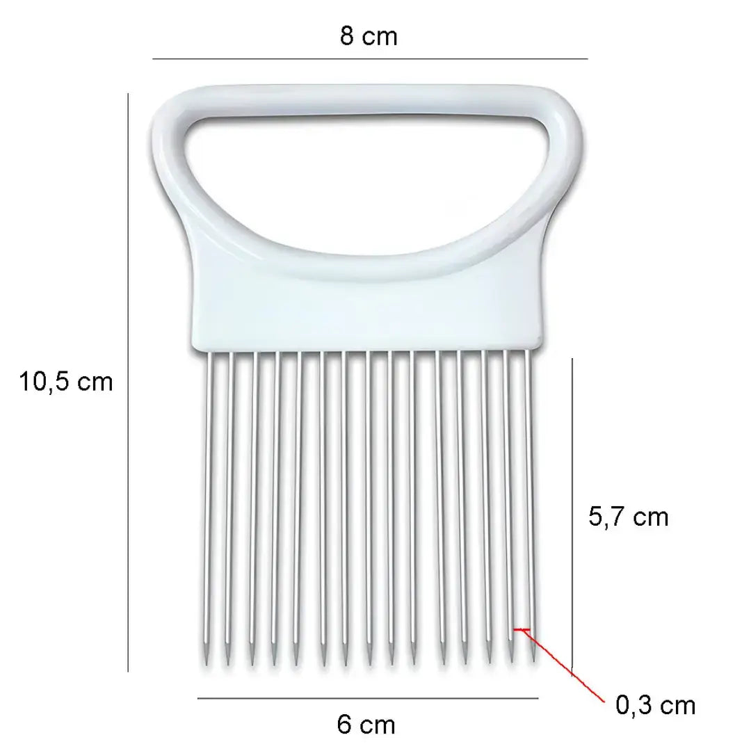 Suporte De Corte De Cebola Em Aço Inoxidável - Modern Casa