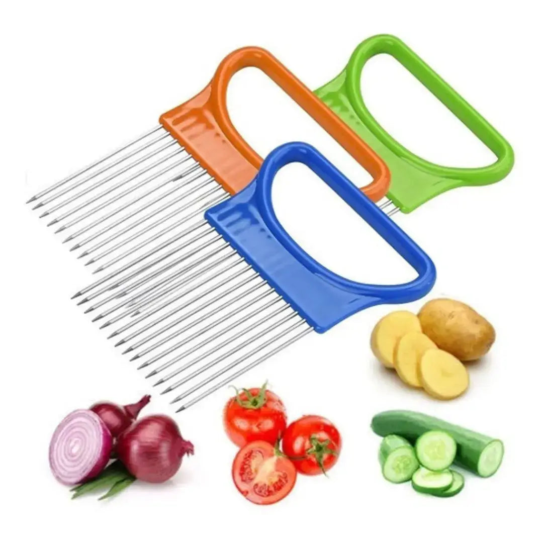 Suporte De Corte De Cebola Em Aço Inoxidável - Modern Casa