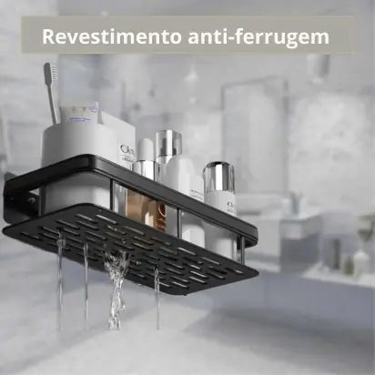 Suporte Prateleira de Shampoo Adesivo Parede