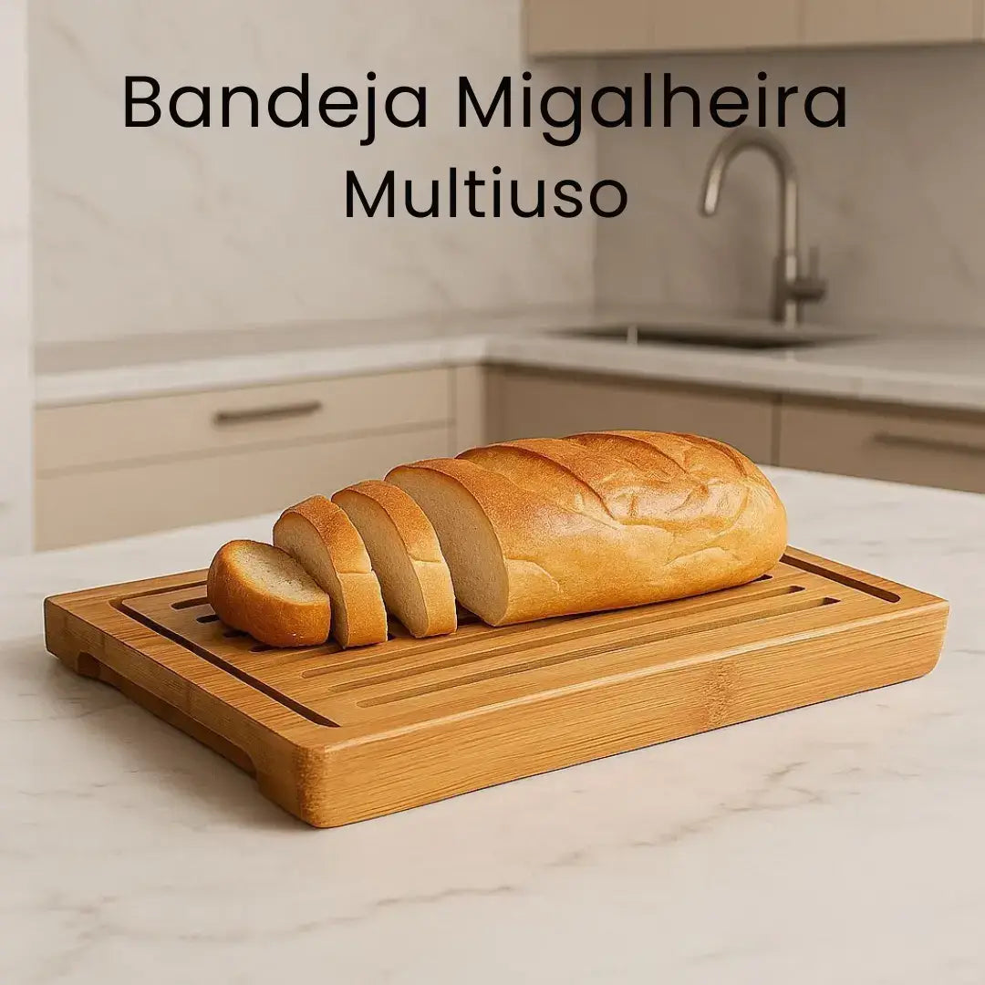 Tábua Migalheira em Bambu 2 em 1 - Modern Casa