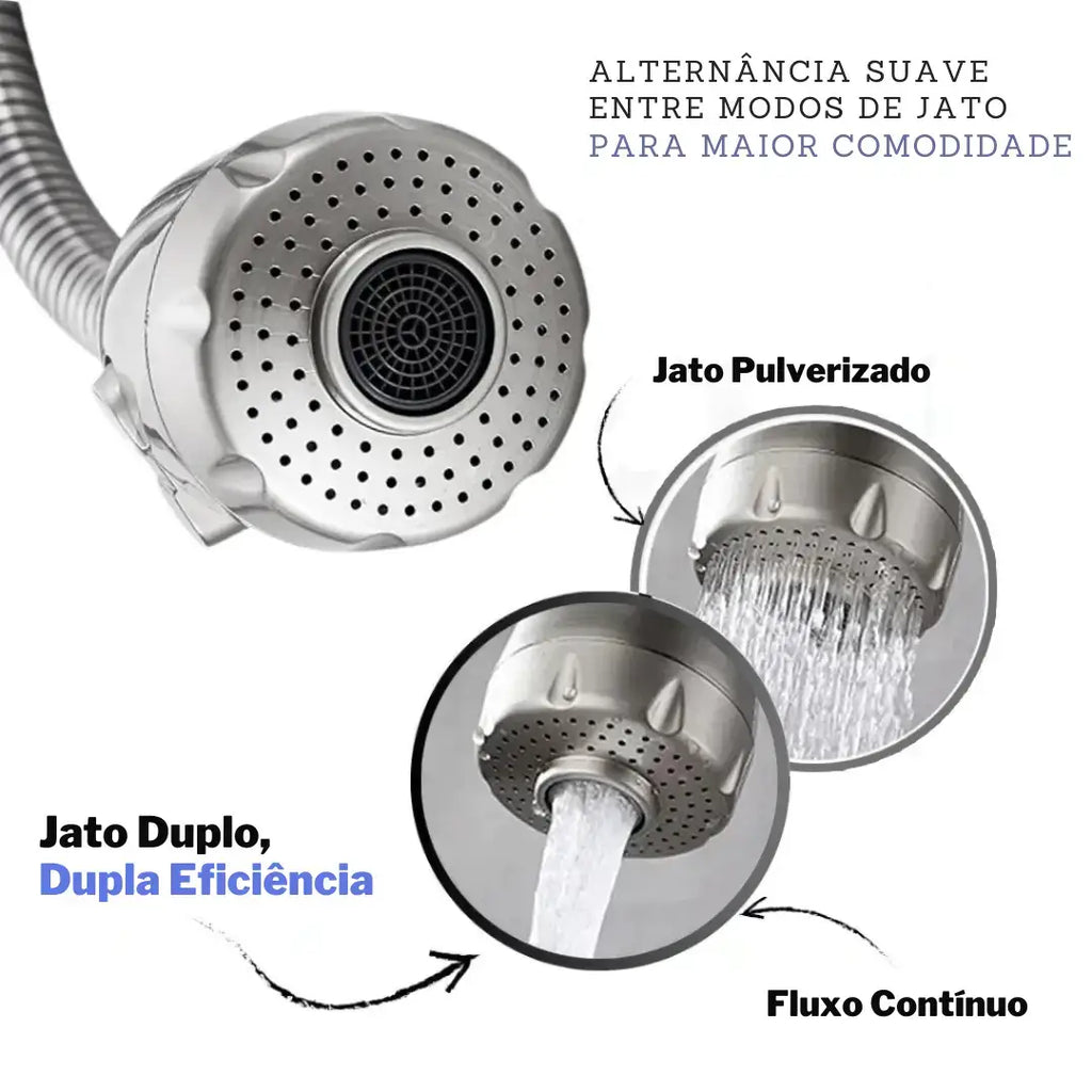 Torneira Gourmet Flexível para Cozinha