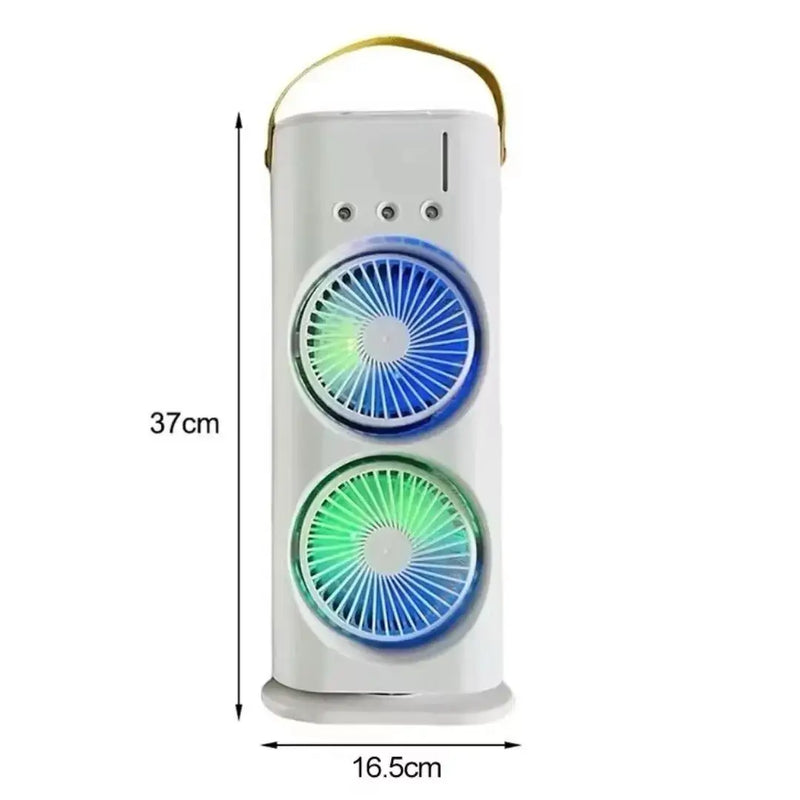 Umidificador Climatizador Portátil com Led 3 em 1. 01