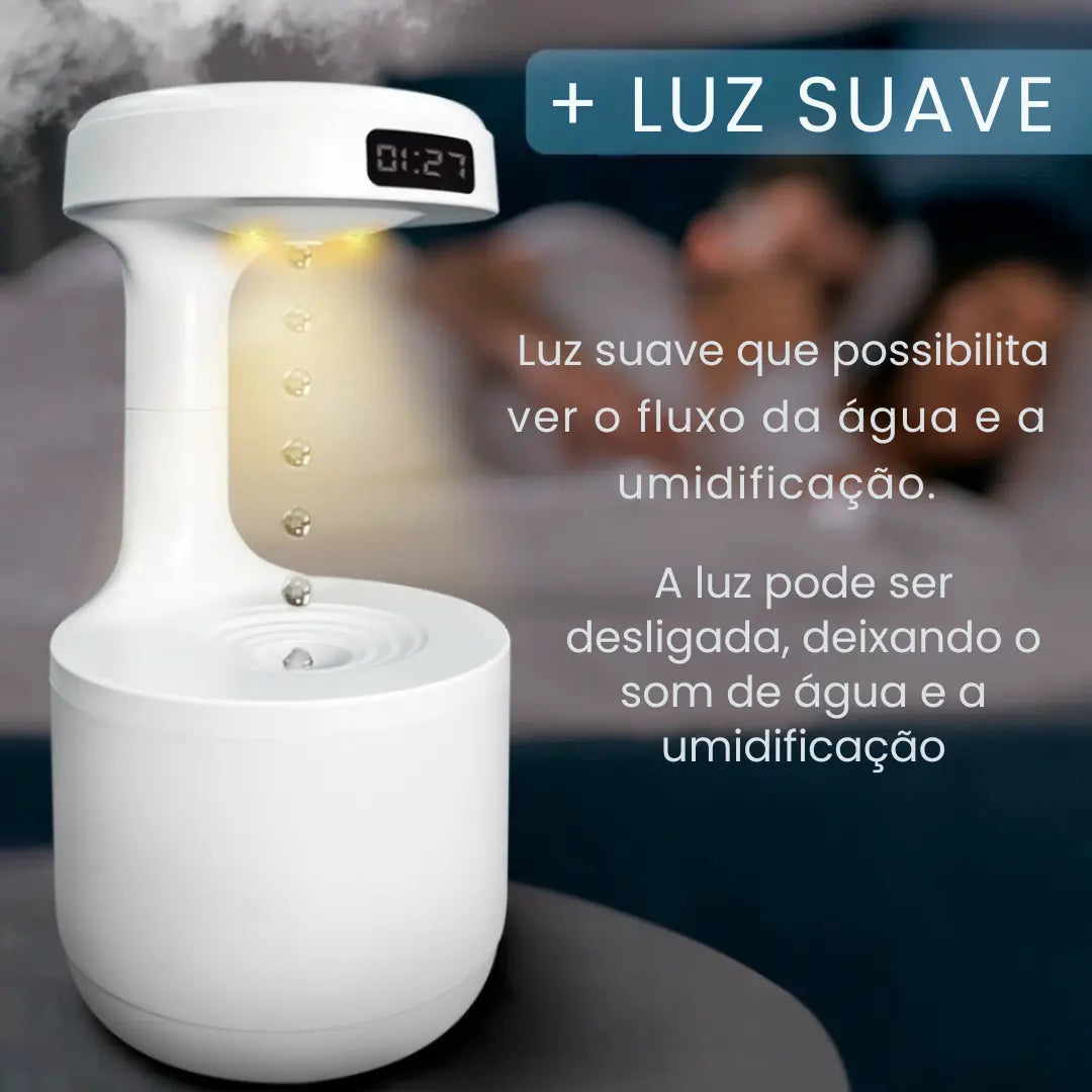 Umidificador e Difusor Gotas Anti Gravidade - Modern Casa