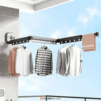 Varal Sem Perfuração Extensível Dobrável - Modern Casa