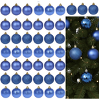 Kit 45 Bolas de Natal